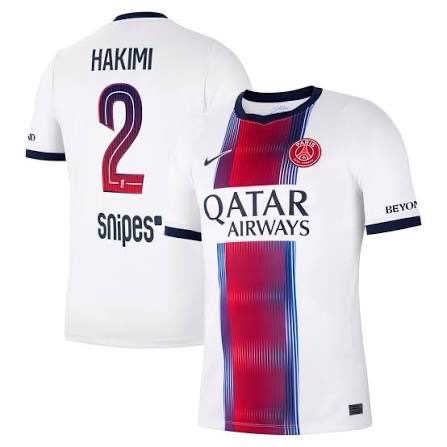 PSG Udebanetrøje, Hakimi 2