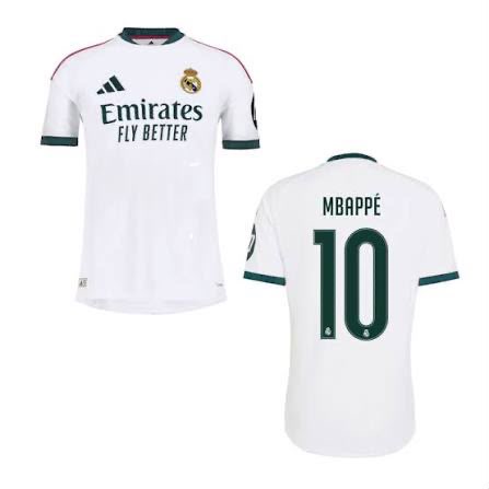 Real Madrid Hjemmebanetrøje, Mbappé 10