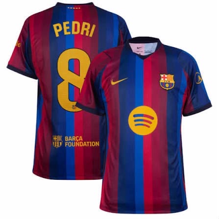 FC Barcelona Hjemmebanetrøje, Pedri 8