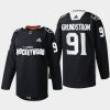 2022 carl grundstrom la kings black hockey wood warm up jersey