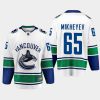 2022 ilya mikheyev canucks white away breakaway player jersey