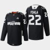 2022 kevin fiala la kings black hockey wood warm up jersey