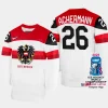 australia hockey oliver achermann 2023 iihf world championship home jersey white