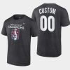 avalanche custom charcoal locker room 2022 stanley cup champions t shirt