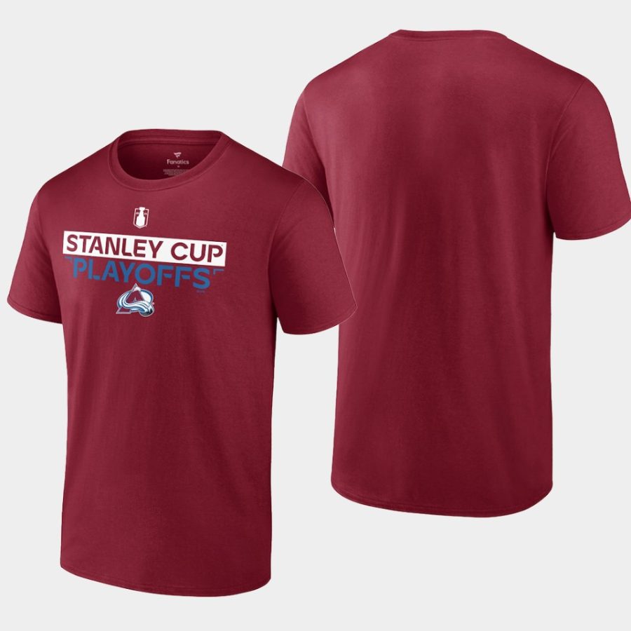 avalanche garnet 2023 stanley cup playoffs t shirt