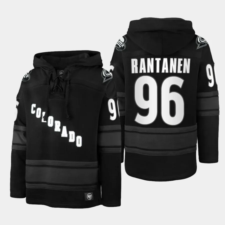 avalanche mikko rantanen anthracite stadium lights superior lacer hoodie