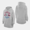 avalanche women heather gray city graphic fleece pullover hoodie