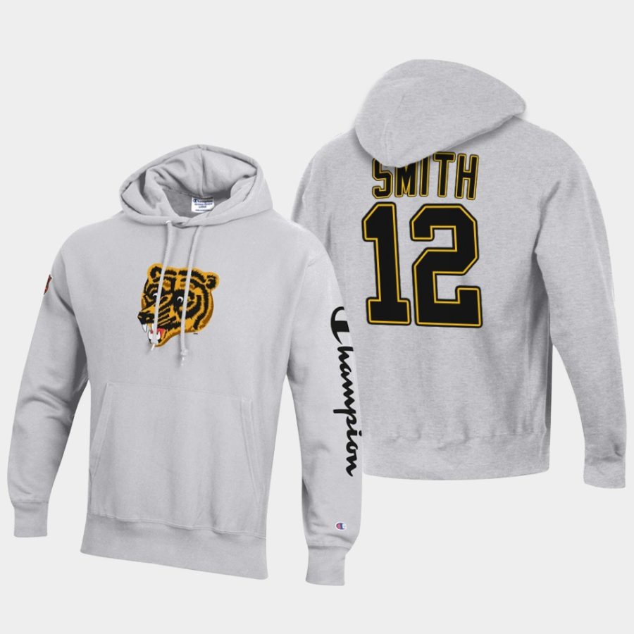 bruins craig smith gray champion reverse weave hoodie