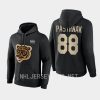 bruins david pastrnak black 2023 winter classic primary logo pullover hoodie