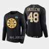 bruins matt grzelcyk black 2023 winter classic primary logo long sleeve t shirt