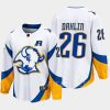 buffalo sabres rasmus dahlin special edition 2.0 2022 breakaway retro jersey white