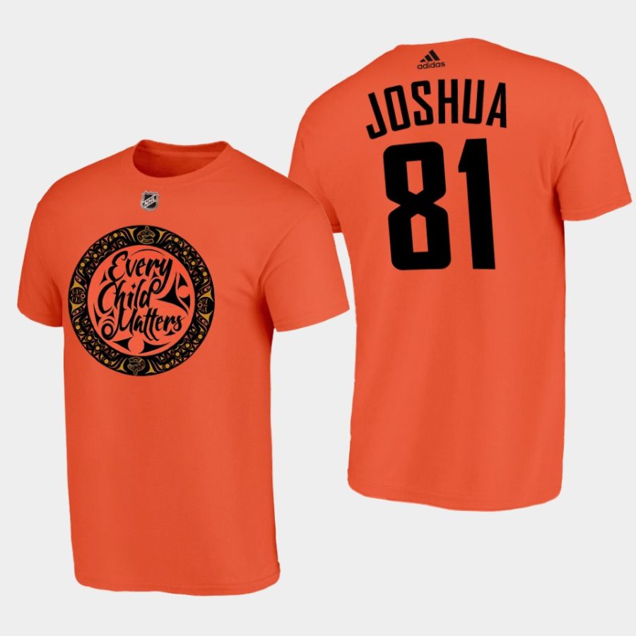 canucks dakota joshua orange limited national day for truth and reconciliation tee