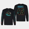 canucks quinn hughes black first nations 2023 long sleeve t shirt