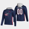 capitals custom navy skate lace up hoodie