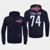 capitals john carlson navy classic chenille full zip jacket hoodie