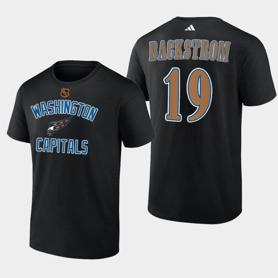 capitals nicklas backstrom black reverse retro 2.0 wheelhouse t shirt