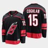 carolina hurricanes dylan coghlan primary home 2022 23 breakaway player jersey black