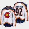 colorado avalanche gabriel landeskog special edition 2.0 2022 breakaway retro jersey white