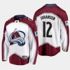 colorado avalanche ryan johansen away breakaway player jersey white