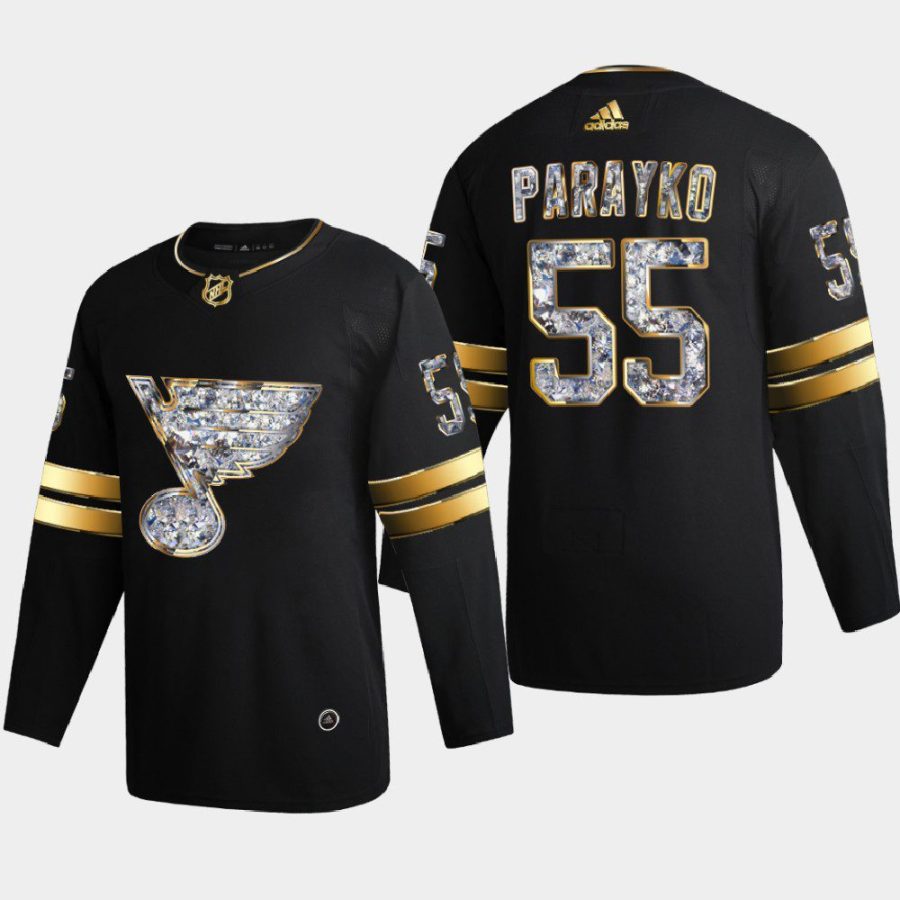 colton parayko blues black 2022 stanley cup playoffs diamond edition authentic jersey