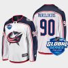 columbus blue jackets elvis merzlikins 2022 nhl global series away jersey white