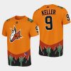 coyotes clayton keller orange special edition reverse retro 2.0 t shirt