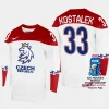 czechia hockey jan kostalek 2023 iihf world championship men home jersey white