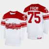 denmark hockey mathias from 2022 iihf world championship home jersey white