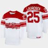 denmark hockey oliver lauridsen 2022 iihf world championship home jersey white