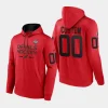 devils custom red 2024 nhl stadium series authentic pro hoodie