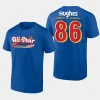 devils jack hughes royal 2024 nhl all star name number t shirt