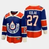 edmonton oilers brett kulak 2023 nhl heritage classic premier breakaway player jersey royal