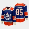 edmonton oilers cam dineen 2023 nhl heritage classic premier breakaway player jersey royal