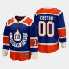 edmonton oilers custom 2023 nhl heritage classic premier breakaway player jersey royal