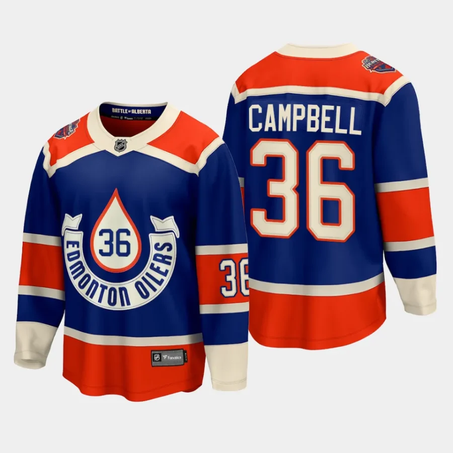 edmonton oilers jack campbell 2023 nhl heritage classic premier breakaway player jersey royal