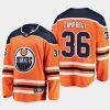 edmonton oilers jack campbell home breakaway player jersey orange