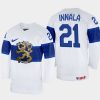 finland hockey jere innala 2022 iihf world championship home jersey white