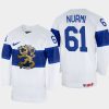 finland hockey markus nurmi 2022 iihf world championship home jersey white