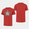 florida panthers red 30th anniversary t shirt