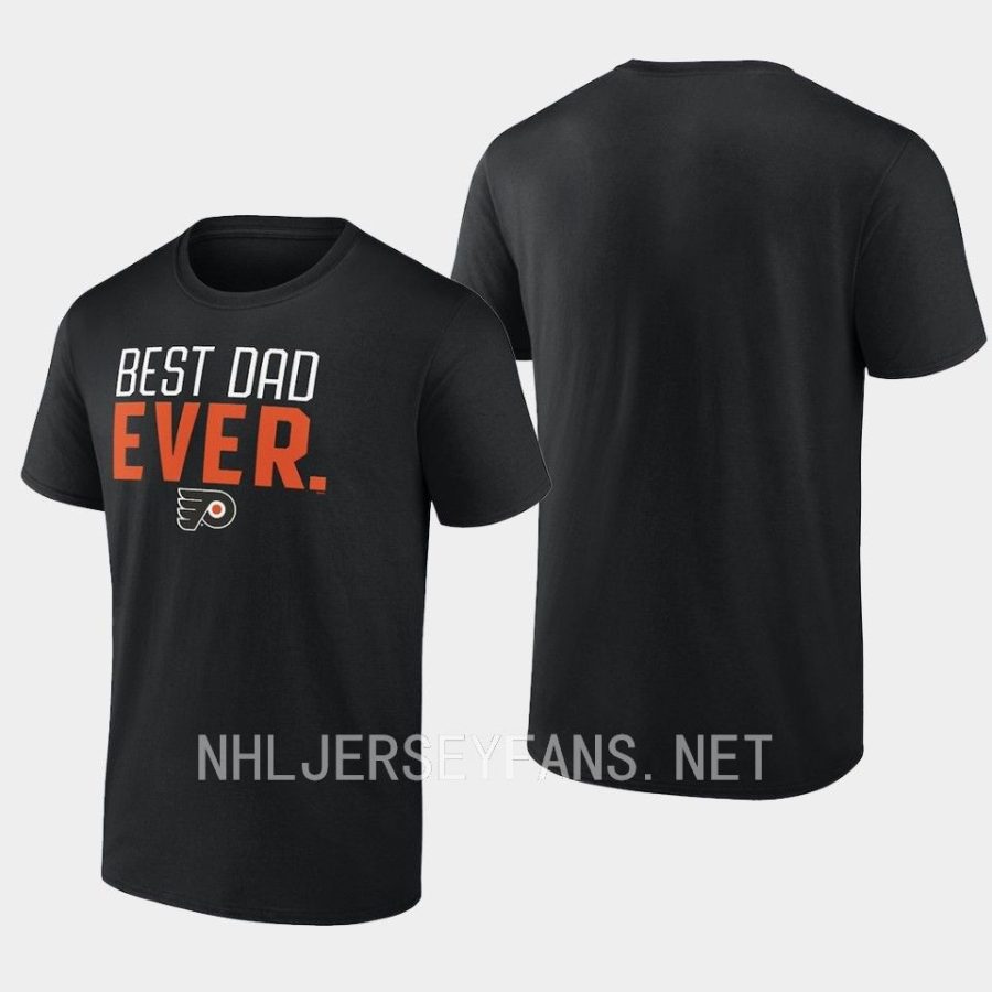 flyers custom black 2023 fathers day gift best dad ever t shirt