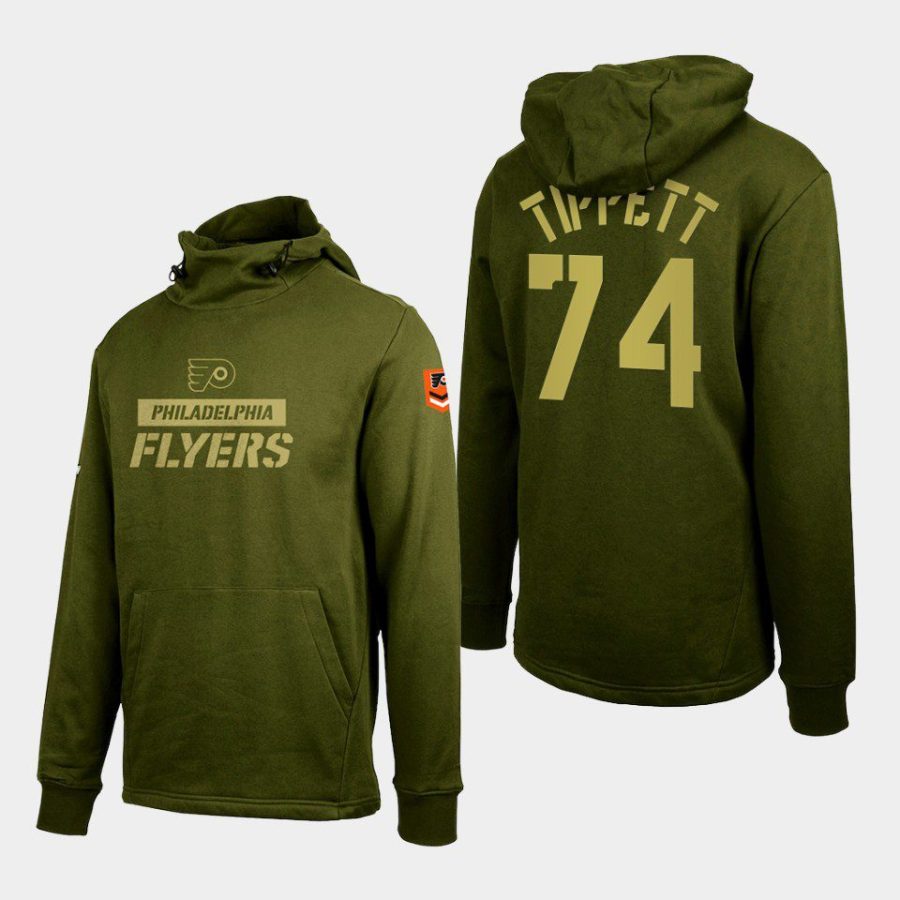 flyers owen tippett olive thrive levelwear hoodie