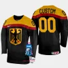 germany hockey custom 2023 iihf world championship men away jersey black