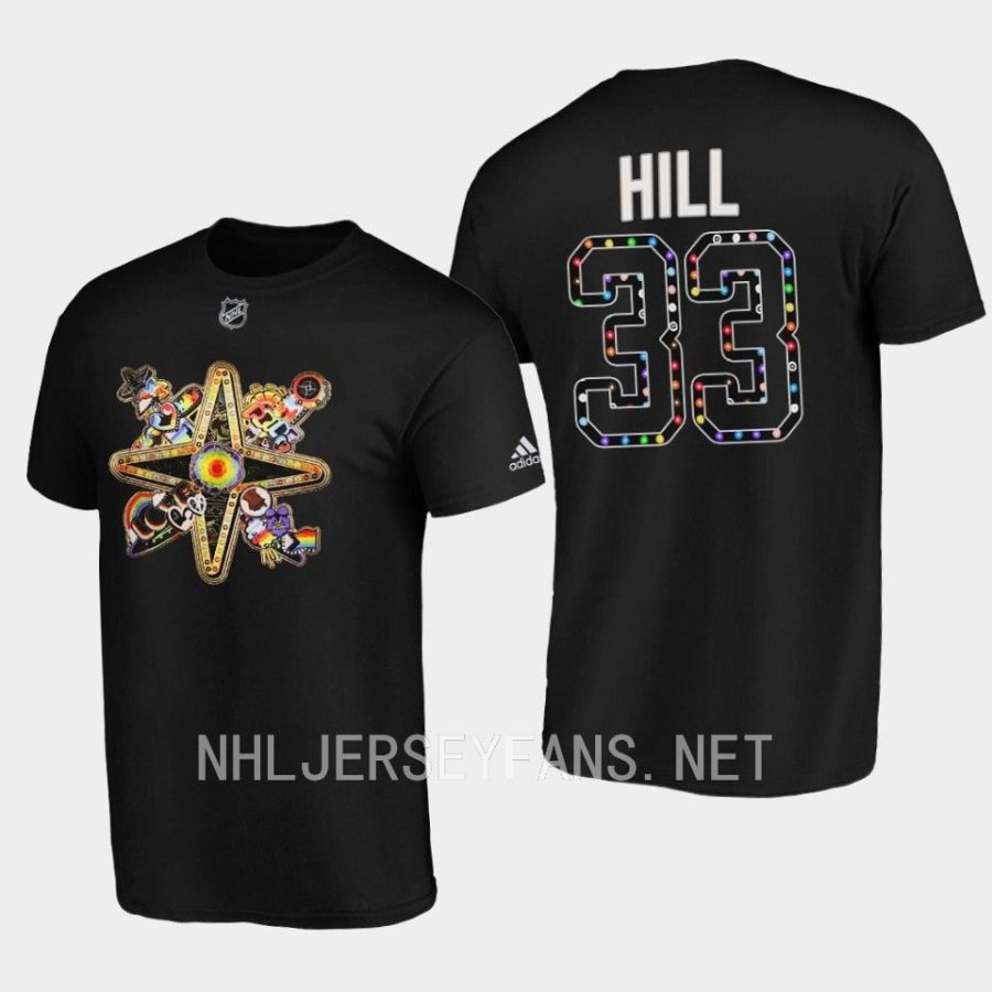 golden knights adin hill black 2023 pride knight swords t shirt