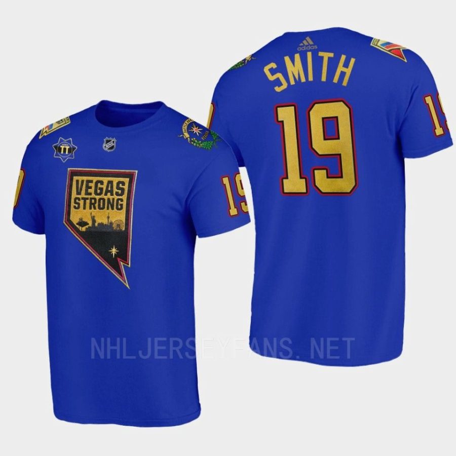 golden knights reilly smith bluefirst respondersthentic 2022nevada day t shirt