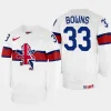 great britain ben bowns 2024 ice hockey world championship top level jersey white