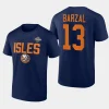 islanders mathew barzal navy 2024 nhl stadium series logo t shirt