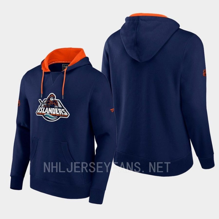 islanders navy special edition 2.0 team logo pullover hoodie