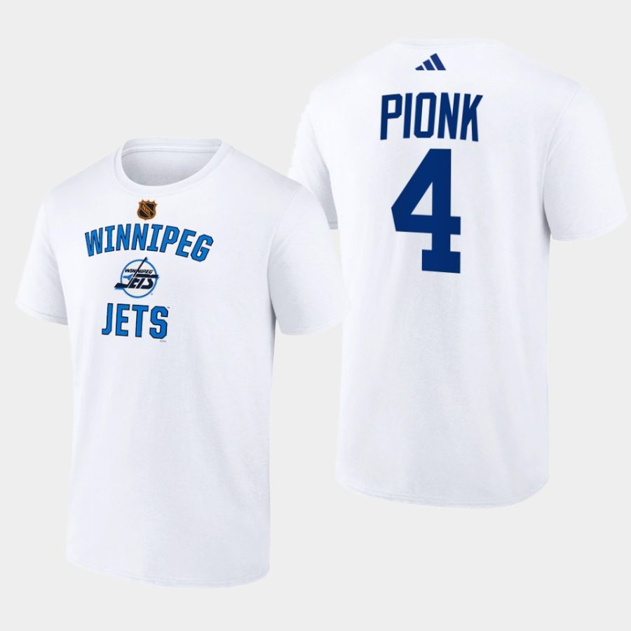 jets neal pionk white reverse retro 2.0 wheelhouse t shirt