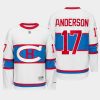 josh anderson canadiens white winter classic 2016 throwback jersey