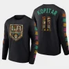 kings anze kopitar black 2023 dia de muertos long sleeve t shirt